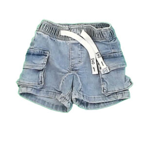 Olive + Scout Girls Blue Shorts size: 3-6 Months